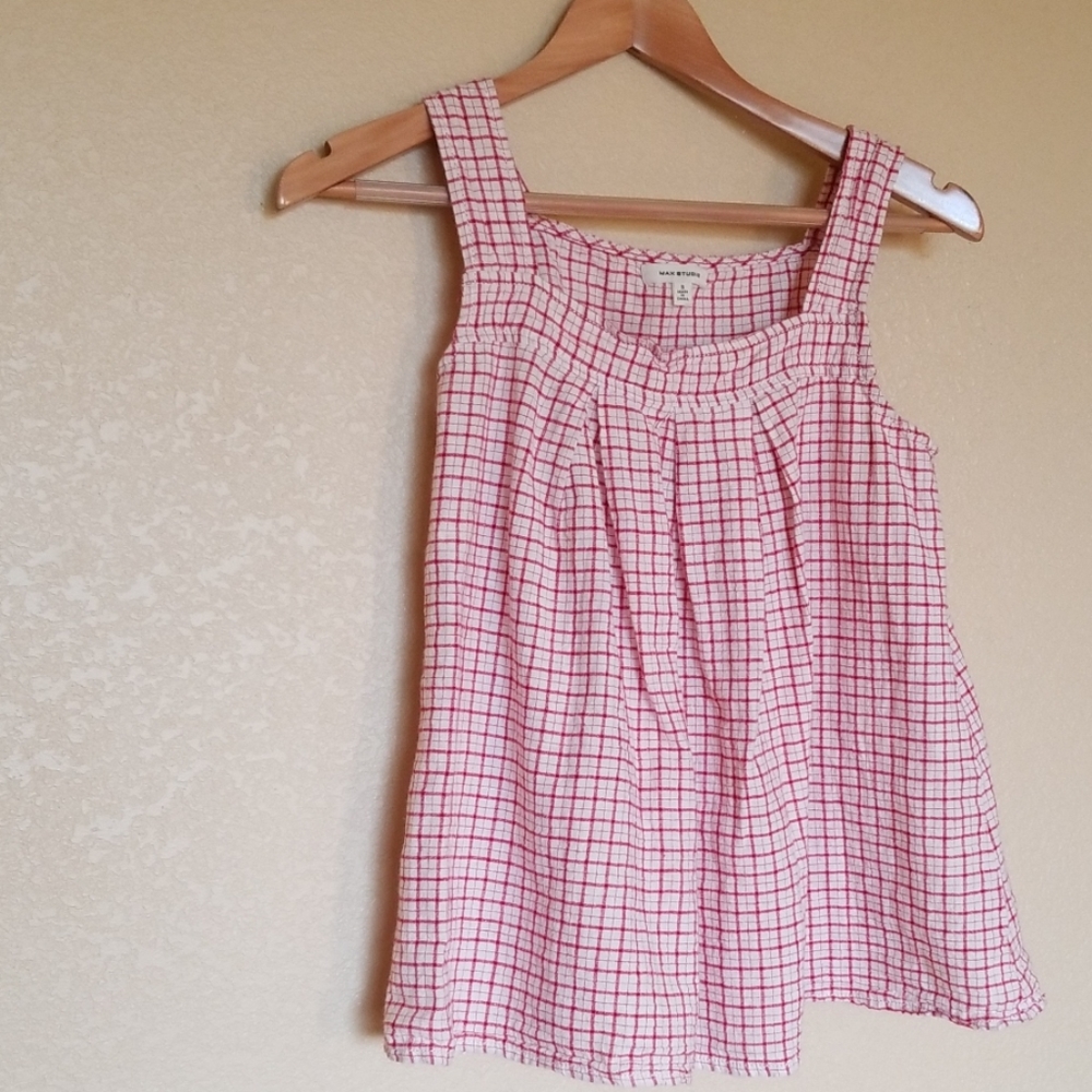 Linen Blend Tank Top